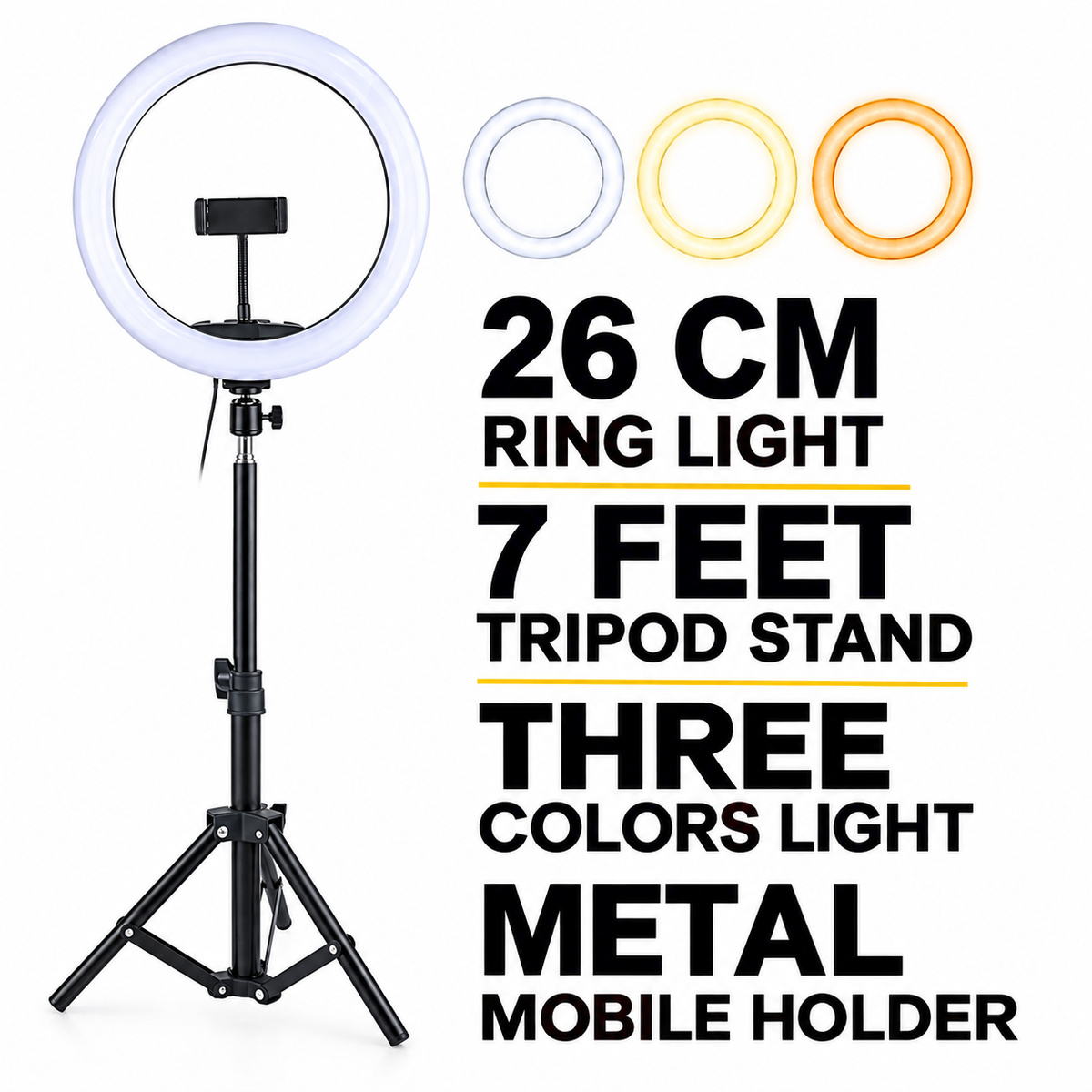 Ring Light with Tripod Stand