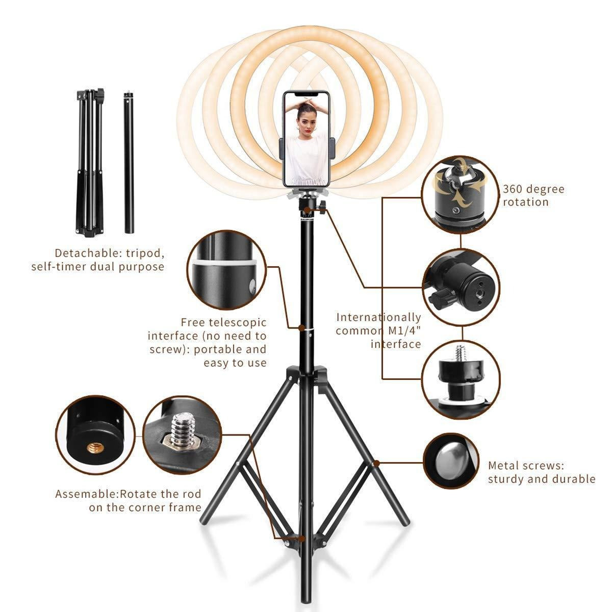 Ring Light with Tripod Stand